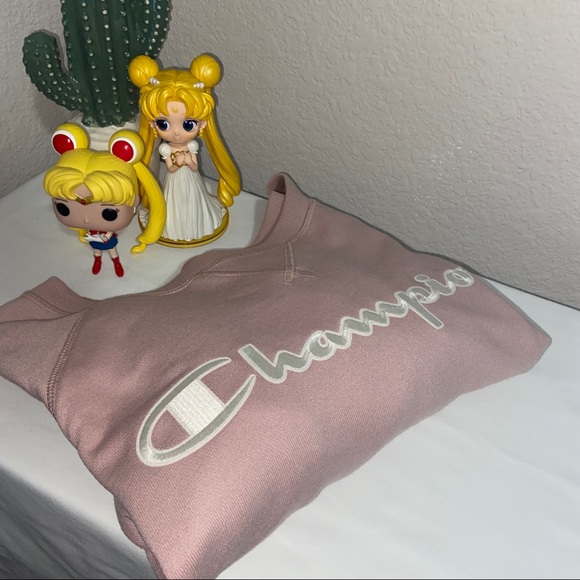 Champion women’s sweatshirt pink - Picture 5 of 8